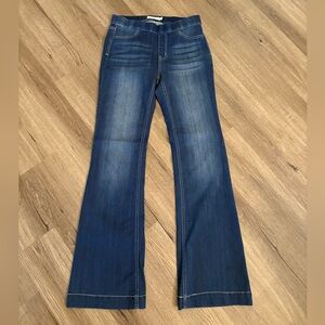 Cello Dark Blue Flare Jeans